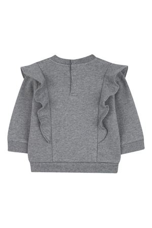 grey cotton sweatshirt CHLOÉ KIDS | C20705A46